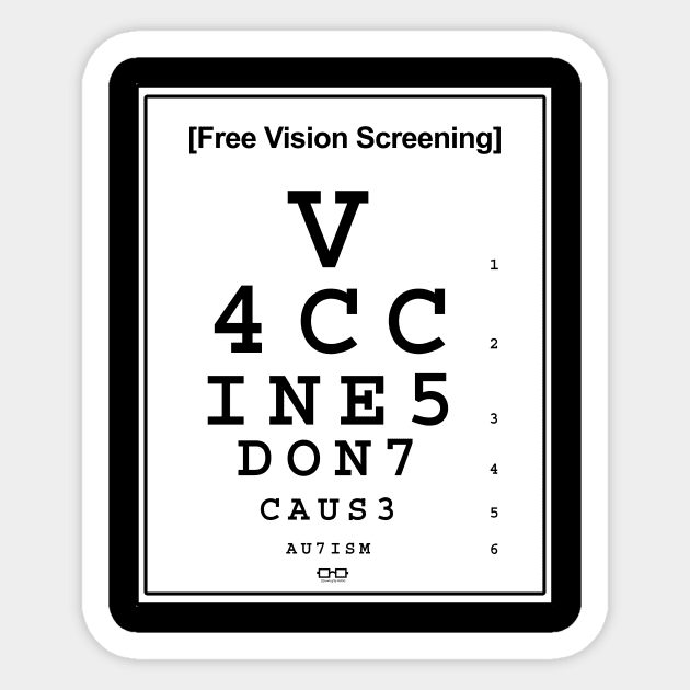 Free Vision Screening Sticker by growingupautie